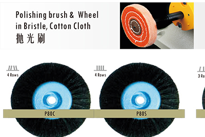  - Polishing brush & Wheel in Bristle,Cotton Cloth