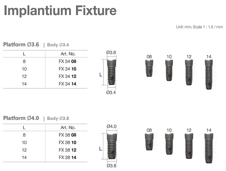 Implantium Fixture