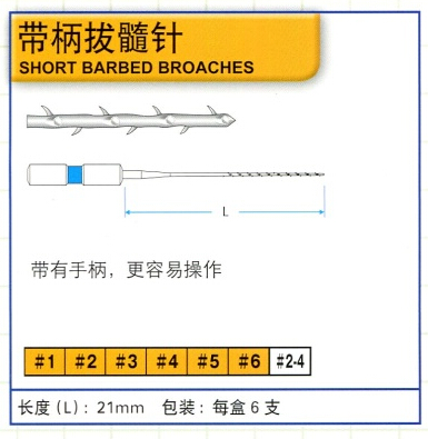 SDT-MN03 Short Barbed Broaches