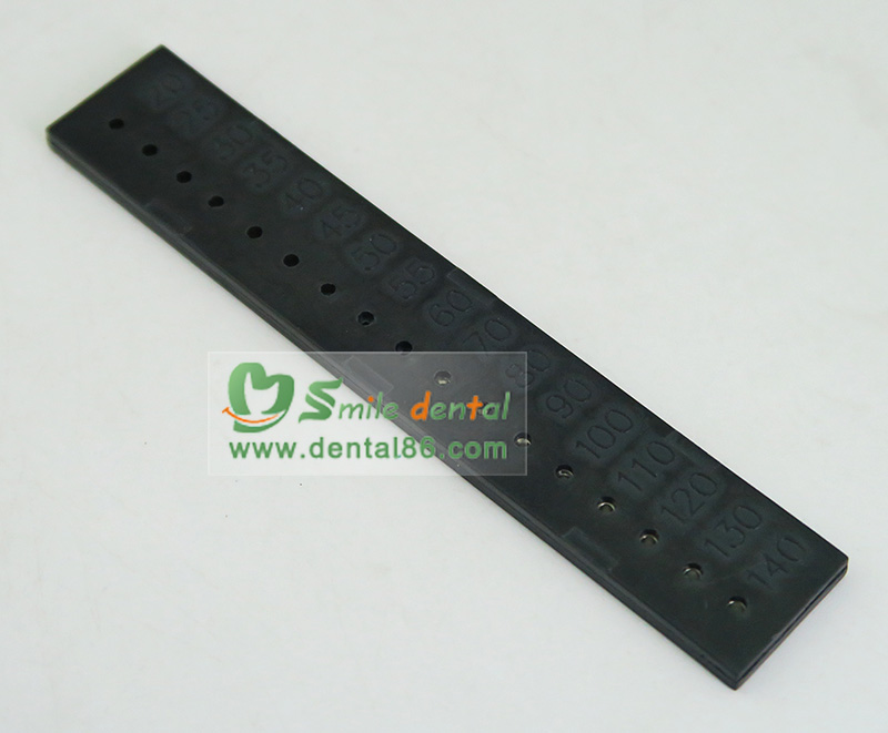 Gauge for Gutta Percha Points