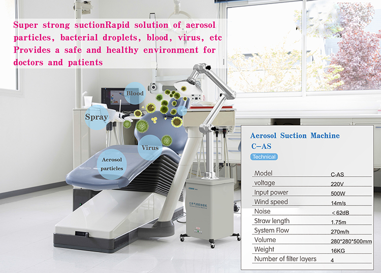 CAS  Oral surgical aerosol suction machine