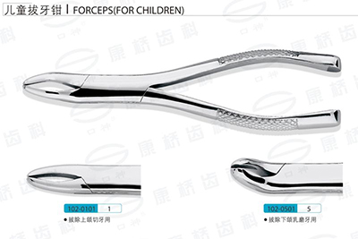  - Extraction Forceps, Pediatric Patterns