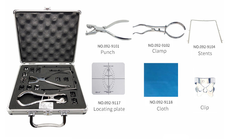  W092-9222 Dental Dam Instrument Kit
