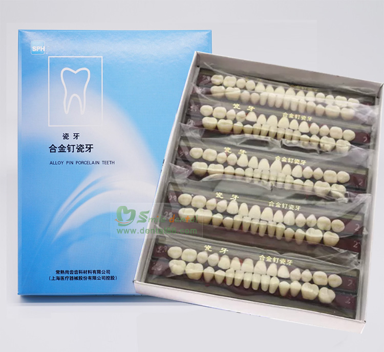 Alloy Pin Porcelain Teeth